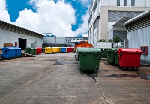 Recycling furniture components at a local center