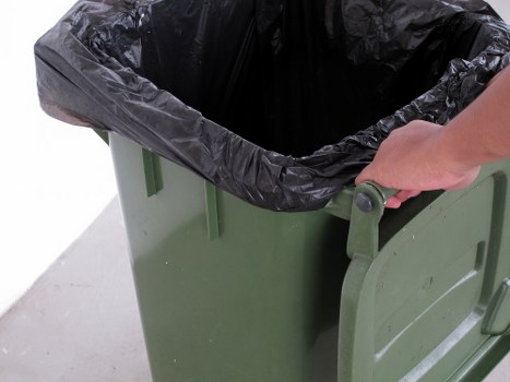 Finchley commercial area with waste disposal services