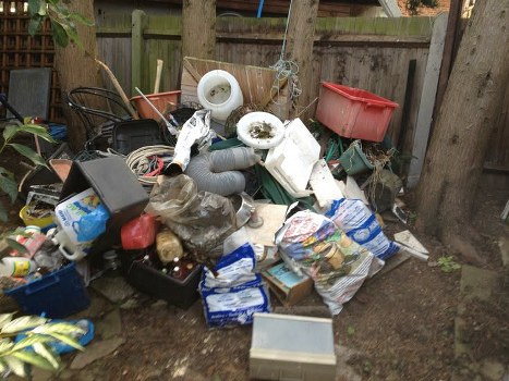 Waste clearance process steps
